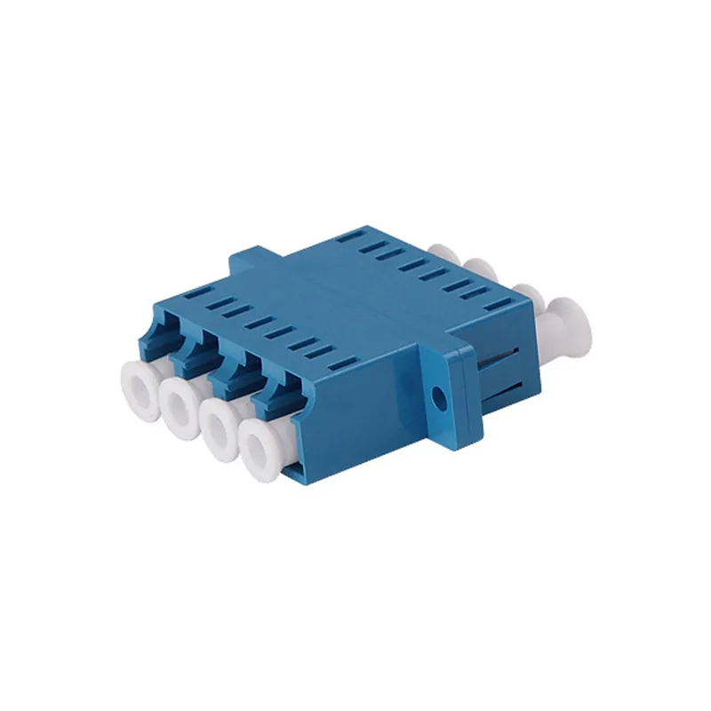 LC/UPC Quad Single mode Fiber Optic Adapter