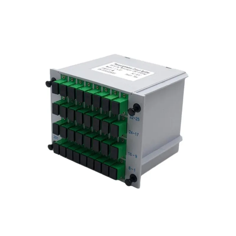 1×32 Cassette PLC Fiber Splitter