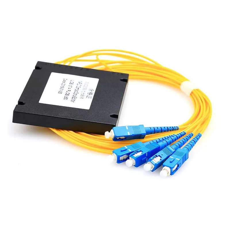 1×4 ABS Box PLC Fiber Splitter