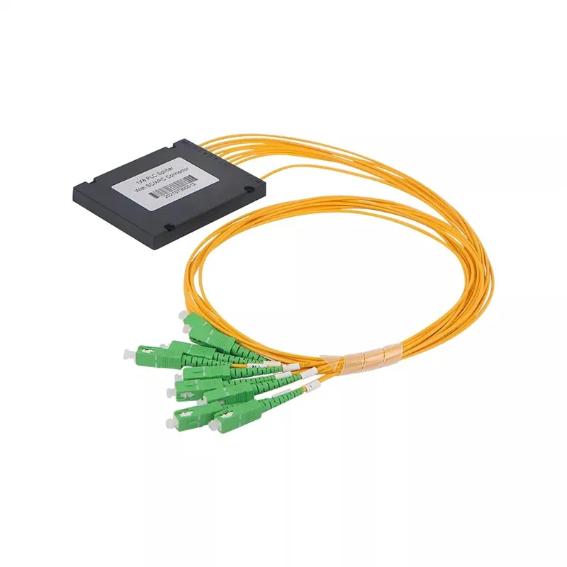 1×8 ABS Box PLC Fiber Splitter