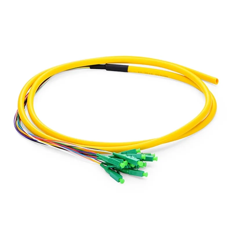 12 Fibers LC/APC Singlemode Bunchy Fiber Optic Pigtail