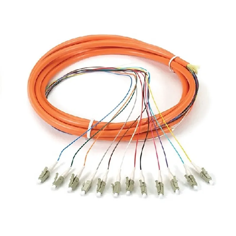 12 Fibers LC/UPC Multimode Bunchy Fiber Optic Pigtail