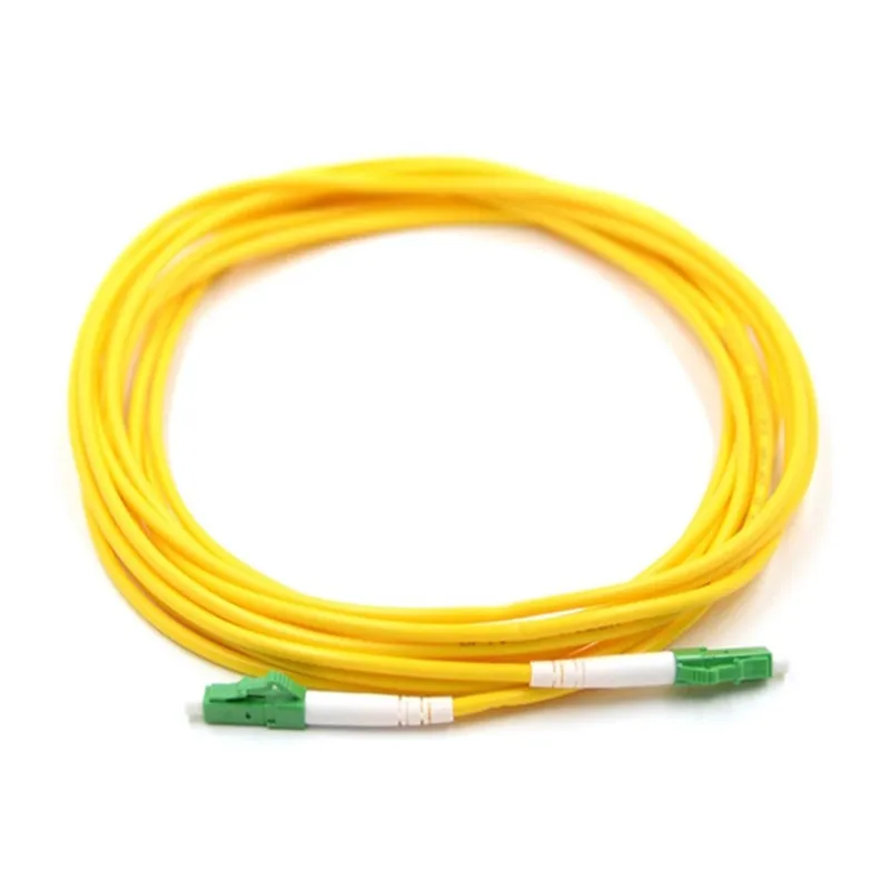 LC/APC-LC/APC Singlemode Simplex Fiber Optic Patch Cord