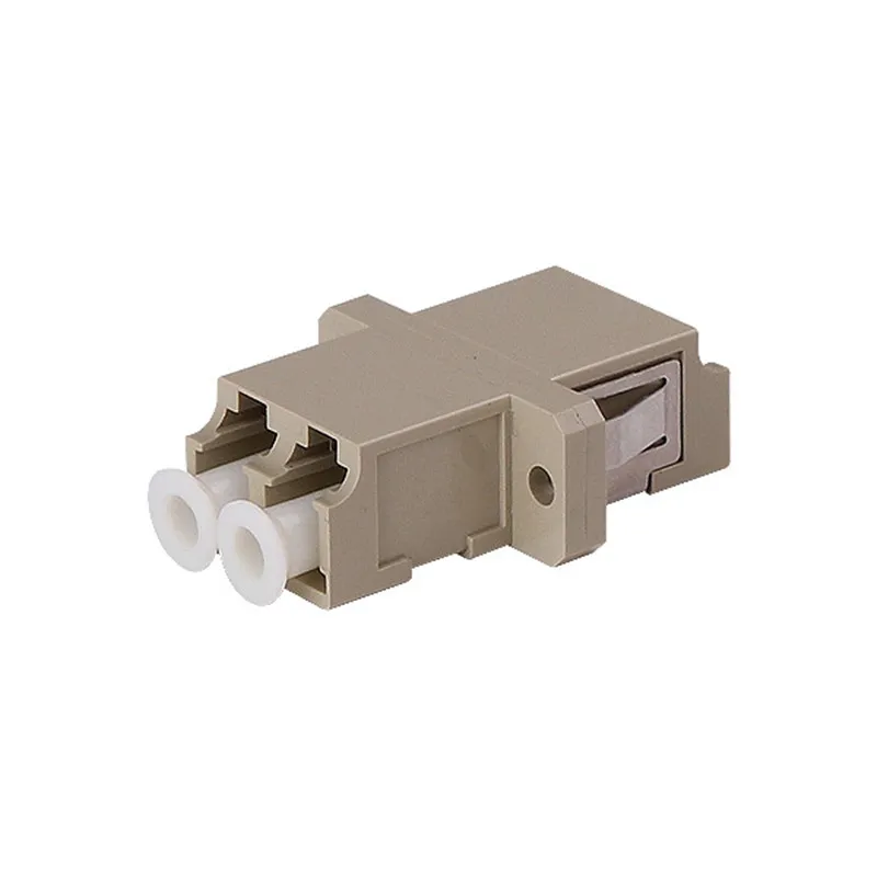 LC/UPC Multimode Duplex Fiber Optic Adapter