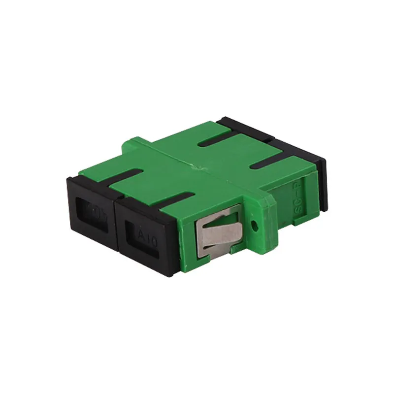 SC/APC Singlemode Duplex Fiber Optic Adapter