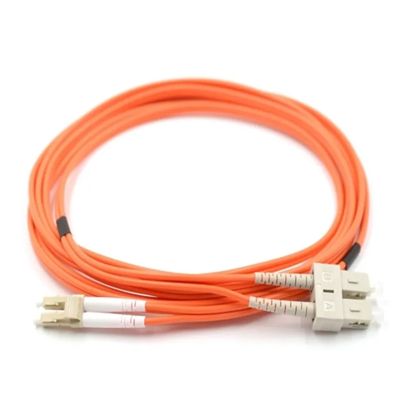 SC/UPC-LC/UPC Multimode Duplex Fiber Optic Patch Cord